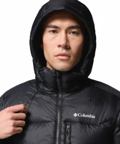Columbia Men's Cloudview Down Hooded Jacket Black
