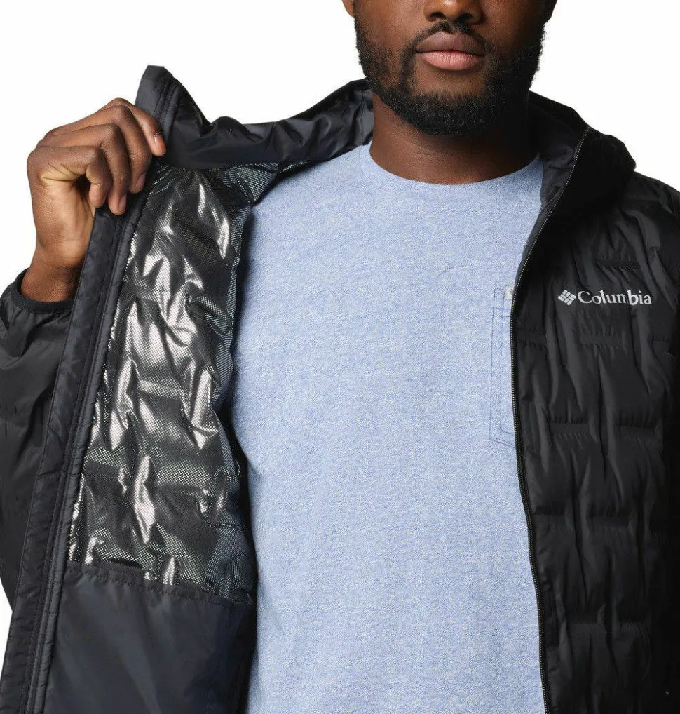 Columbia Men's Delta Ridge II Down Hooded Jacket Black