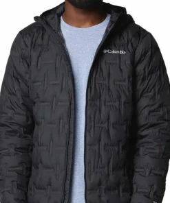 Columbia Men's Delta Ridge II Down Hooded Jacket Black