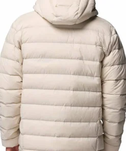 Columbia Men's Drift Peak Stretch Down Hooded Jacket Dark Stone