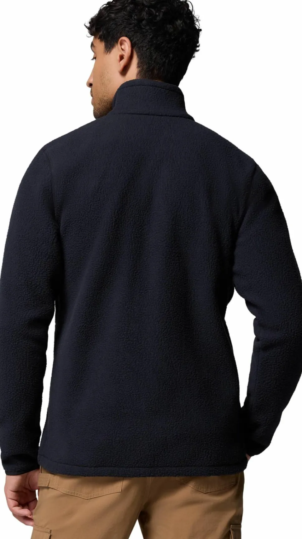 Columbia Men's Jasper Ridge Pebbled Fleece Jacket Black