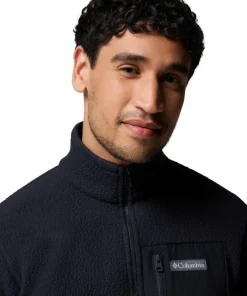 Columbia Men's Jasper Ridge Pebbled Fleece Jacket Black