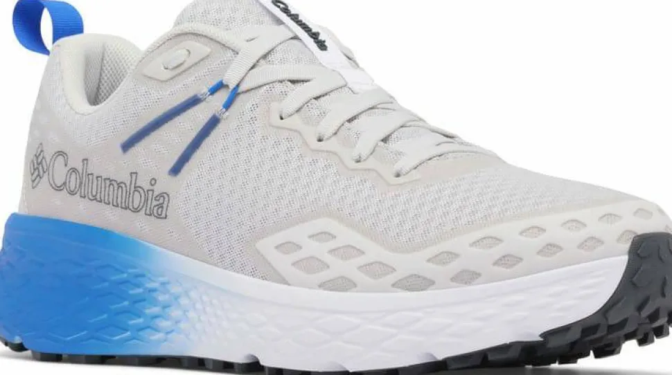 Columbia Men's Konos TRS Outdry Shoe Silver Grey/Vivid Blue