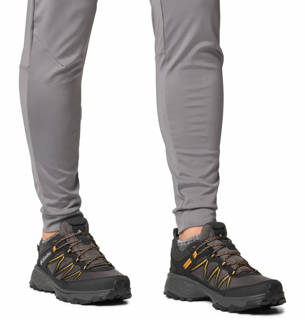 Columbia Men's Peakfreak Rush Outdry Hiking Shoe Black, Raw Honey