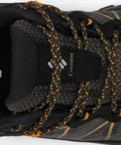 Columbia Men's Peakfreak Rush Outdry Hiking Shoe Black, Raw Honey