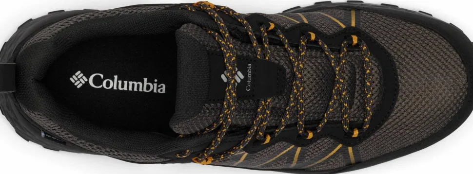 Columbia Men's Peakfreak Rush Outdry Hiking Shoe Black, Raw Honey