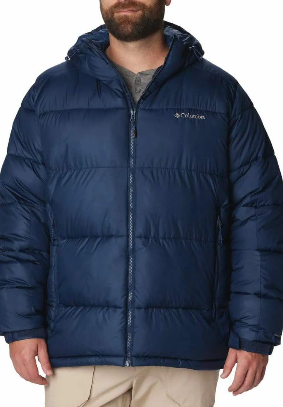 Columbia Men's Pike Lake II Hooded Jacket Collegiate Navy