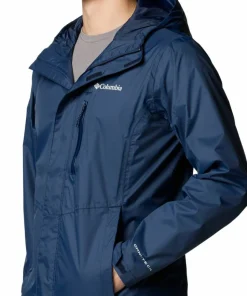 Columbia Men's Pouring Adventure III Jacket Collegiate Navy
