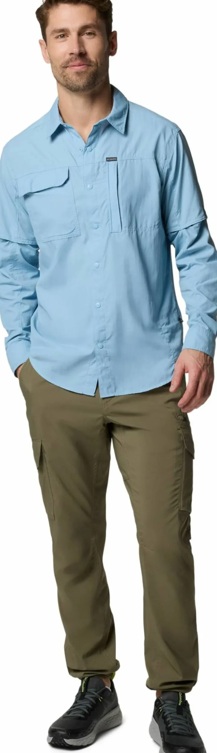 Columbia Men's Skien Valley Cargo Pant Stone Green