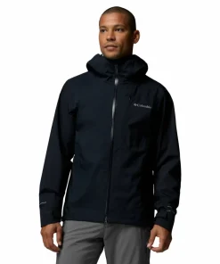 Columbia Men's Trailborne 2.5L Packable Waterproof Jacket Black