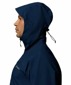 Columbia Men's Trailborne 2.5L Packable Waterproof Jacket Collegiate Navy