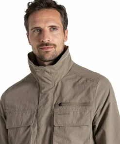 Craghoppers Men's NosiLife Adventure Jacket IV Pebble