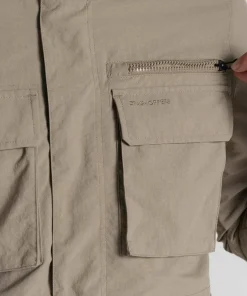 Craghoppers Men's NosiLife Adventure Jacket IV Pebble