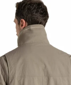 Craghoppers Men's NosiLife Adventure Jacket IV Pebble