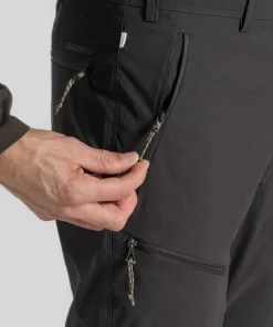 Craghoppers Men's Nosilife Pro Convertible Trouser III Black Pepper