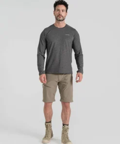 Craghoppers Men's Nosilife Pro Convertible Trouser III Pebble