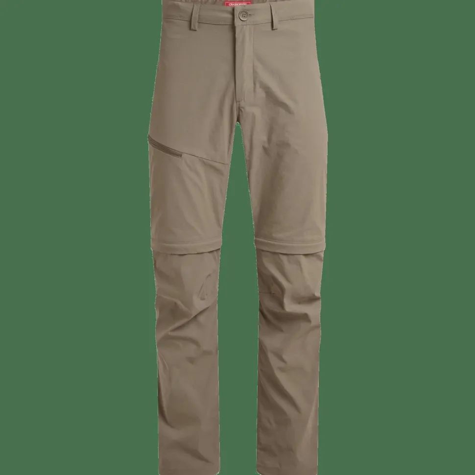 Craghoppers Men's Nosilife Pro Convertible Trouser III Pebble