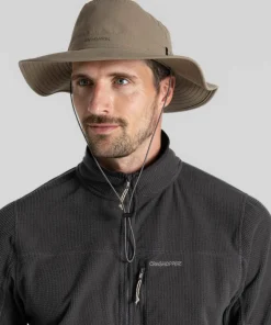 Craghoppers Men's Nosilife Outback Hat II Pebble