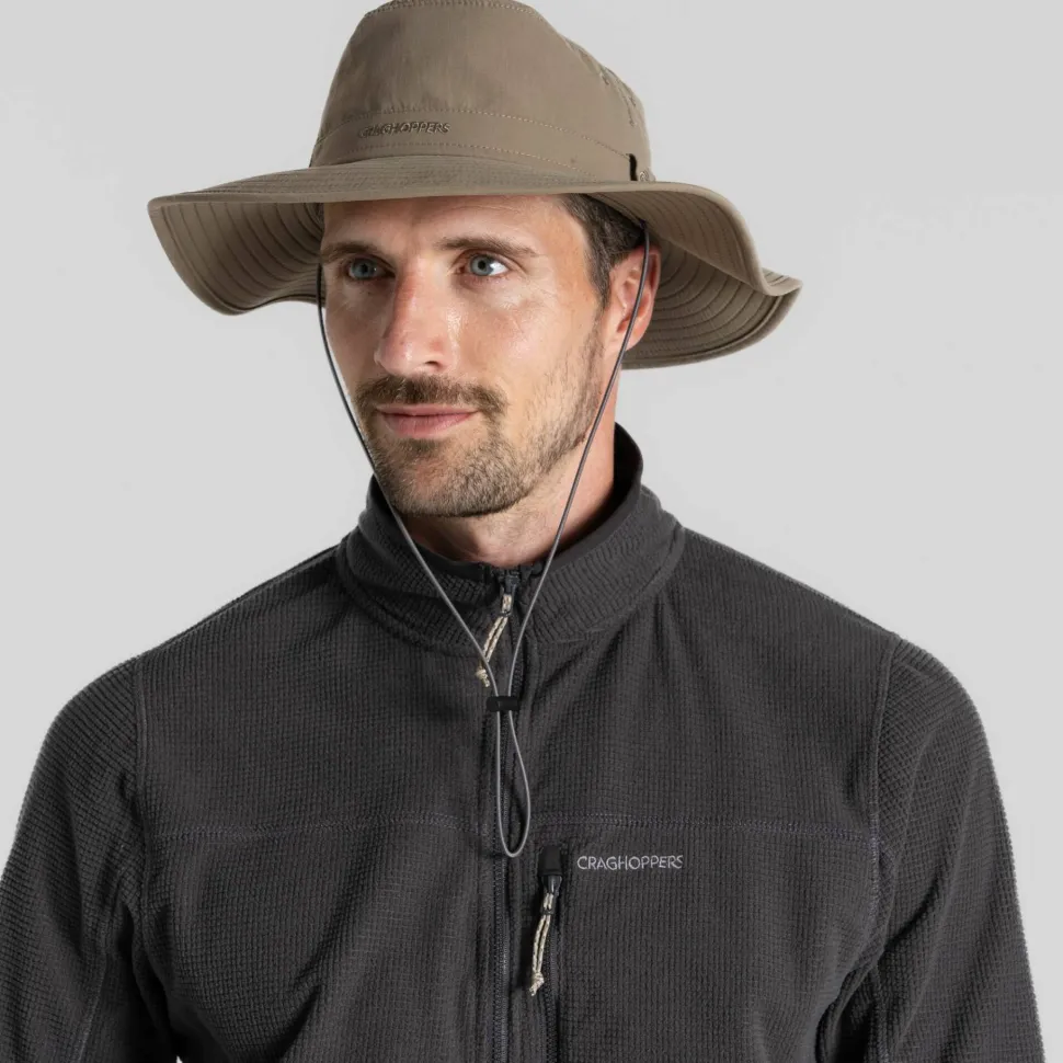 Craghoppers Men's Nosilife Outback Hat II Pebble