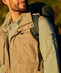 Craghoppers Men's NosiLife Adventure Gilet IV Pebble