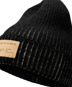 Dale of Norway Alvøy Hat Norweigan Wool Black Offwhite