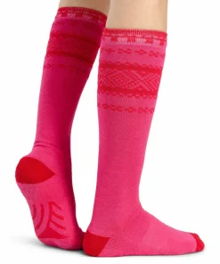 Dale of Norway Cortina Knee Sock Pink Red