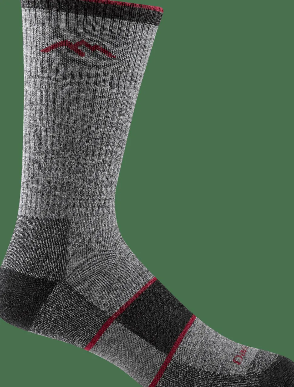 Darn Tough Men's Hiker Boot Sock Full Cushion Charcoal
