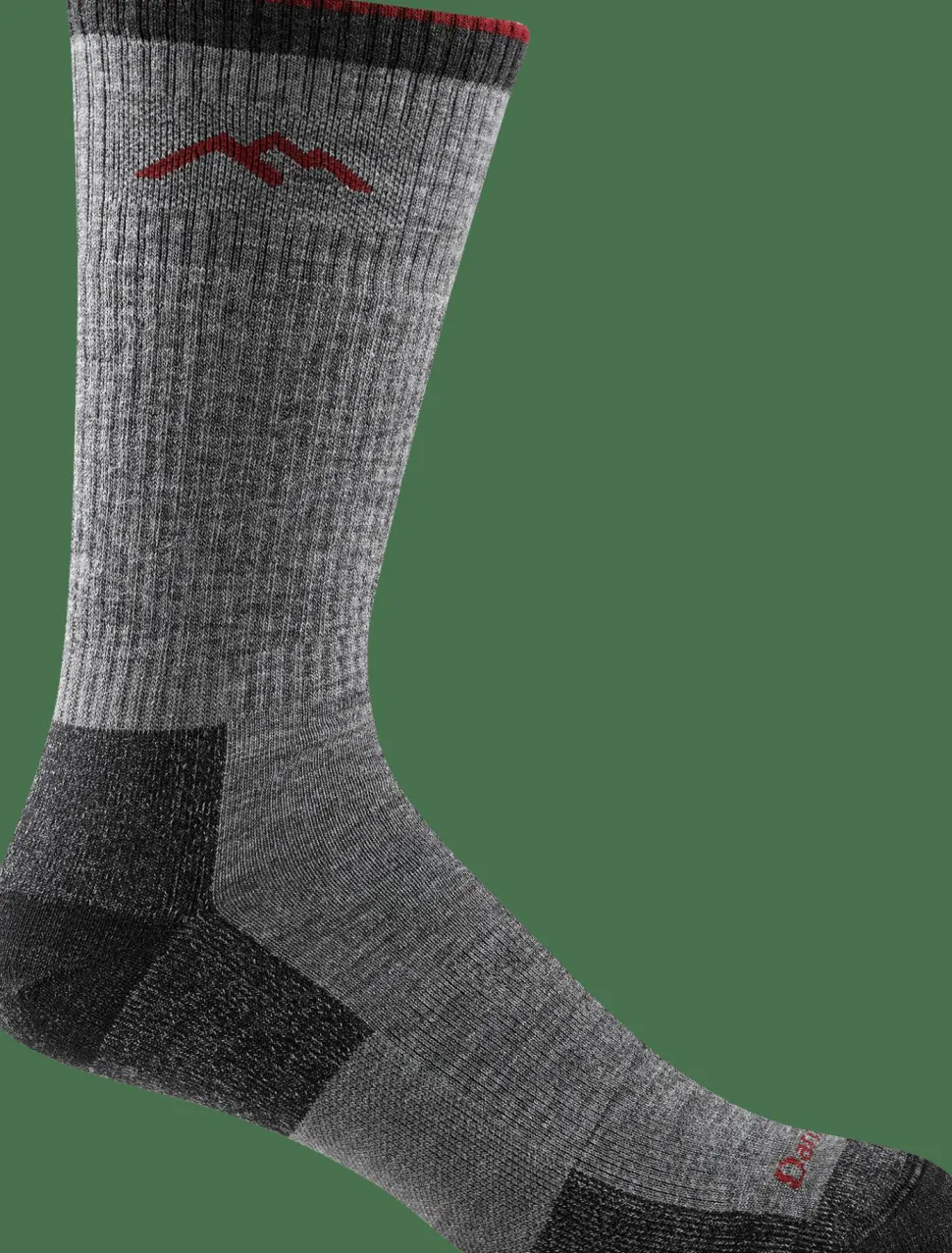 Darn Tough Men's Hiker Boot Sock Cushion Charcoal