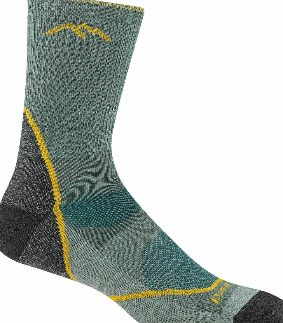 Darn Tough Men's Light Hiker Micro Crew Light Cushion Seafoam