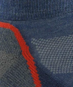 Darn Tough Men's Light Hiker No Show Lightweight with Cushion Denim