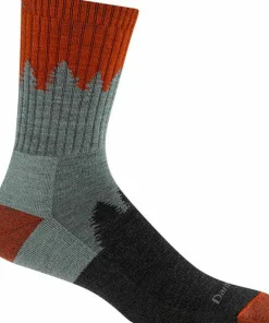 Darn Tough Men's Number 2 Micro Crew Midweight Hiking Sock Seafoam