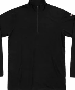 Devold Men's Breeze Plus Merino 200 Zip Neck Black