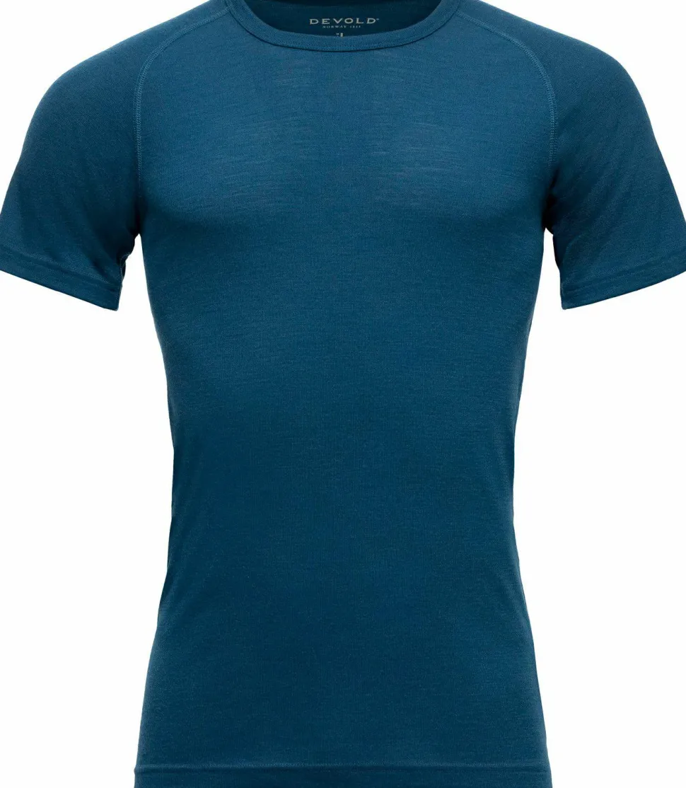 Devold Men's Lauparen Merino 190 Base Tee Flood