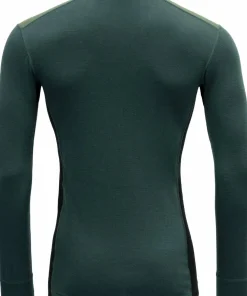 Devold Men's Lauparen Merino 190 Zip Neck Forest/Woods/Black