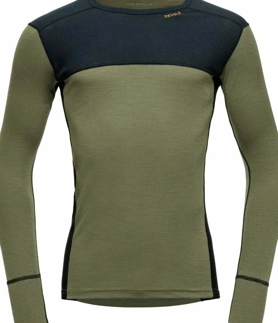 Devold Men's Lauparen Merino 190 Shirt Ink/lichen/black
