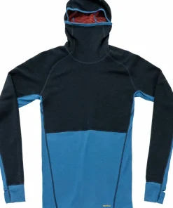 Devold Men's Tuvegga Merino Hoodie Cayenne