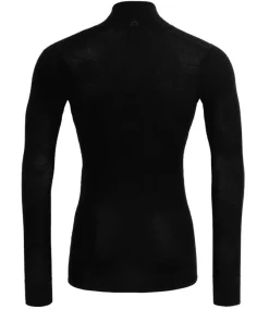 Devold Men's Wool Mesh 190 Zip Neck Caviar