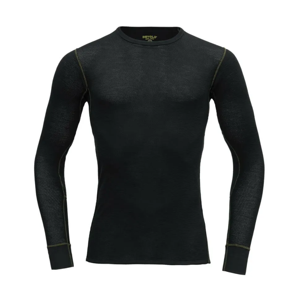 Devold Men's Wool Mesh Shirt Caviar