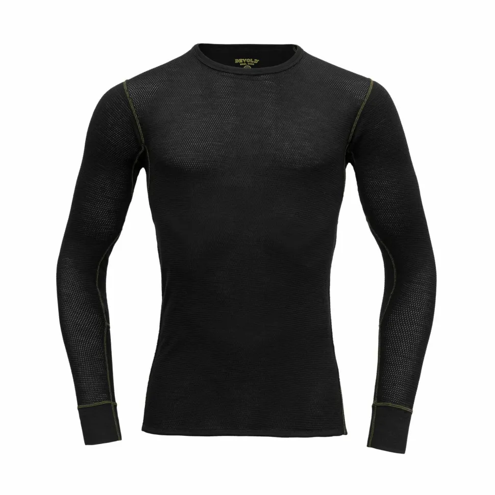 Devold Men's Wool Mesh Shirt Caviar