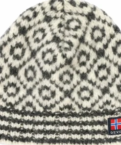 Devold Svalbard Wool Beanie Offwhite/anthracite