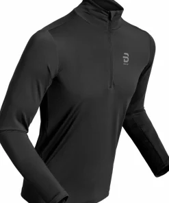 Dæhlie Men's Half Zip Tempo Obsidian
