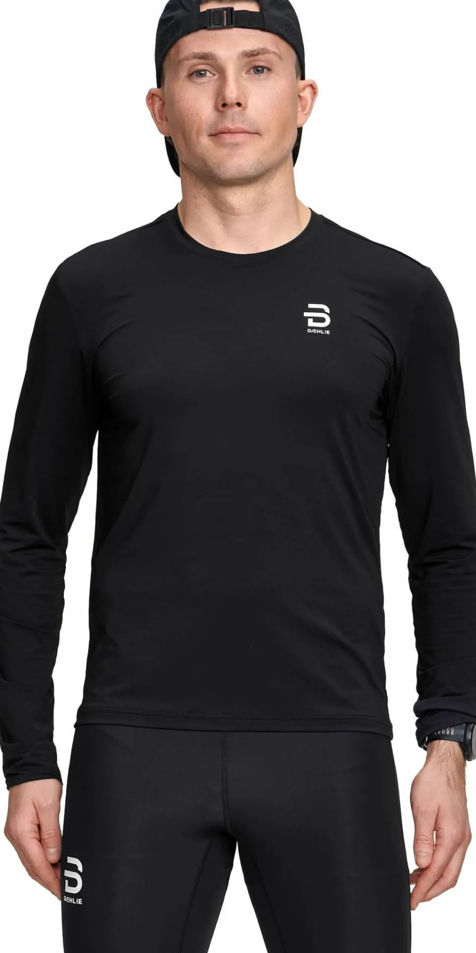 Dæhlie Men's Long Sleeve Motion Black