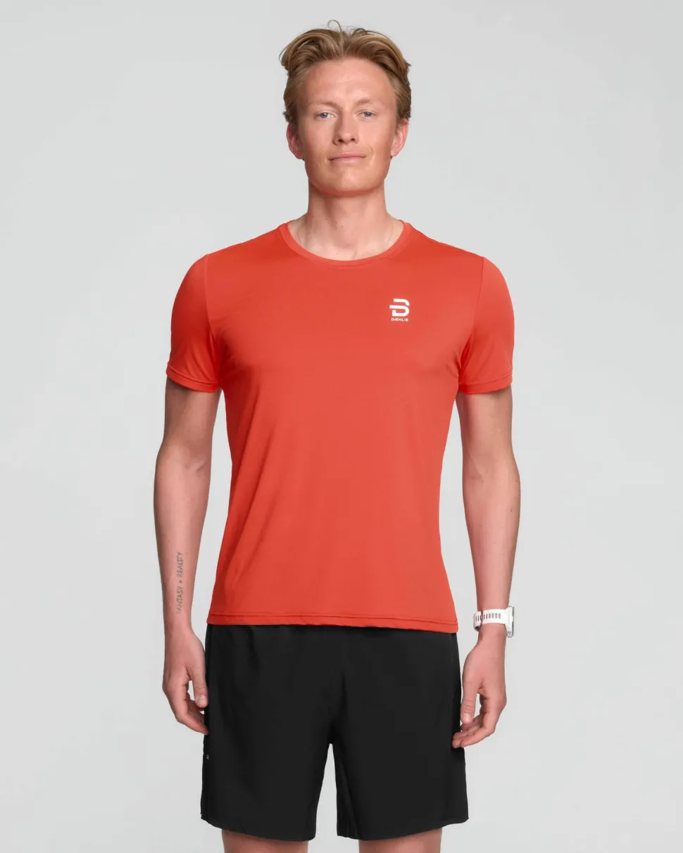 Dæhlie Men's T-Shirt Tempo Lava Red