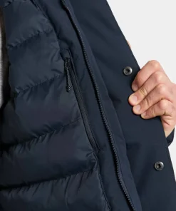 Didriksons Men's Akilles Parka 2 Dark Night Blue