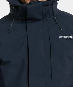 Didriksons Men's Akilles Parka 2 Dark Night Blue