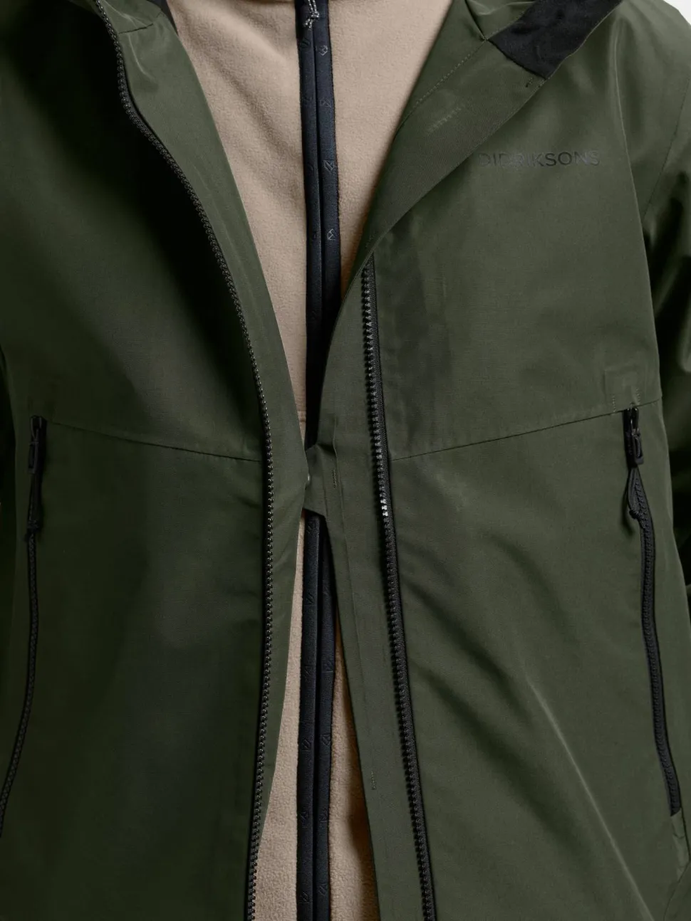 Didriksons Men's Biak Jacket Deep Green