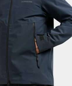 Didriksons Men's Biak Jacket Sleepy Blue