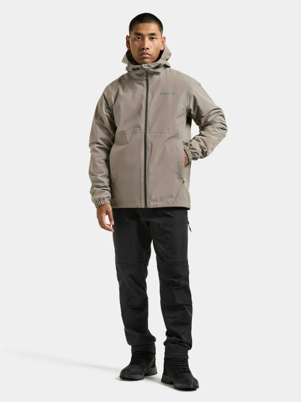 Didriksons Men's Dario Jacket 2 Ash Brown