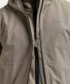 Didriksons Men's Dario Jacket 2 Ash Brown