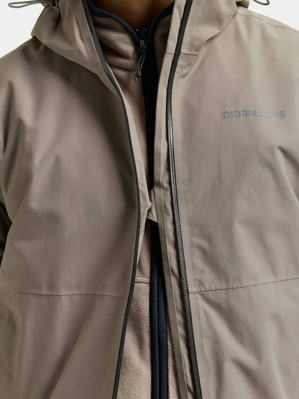 Didriksons Men's Dario Jacket 2 Ash Brown